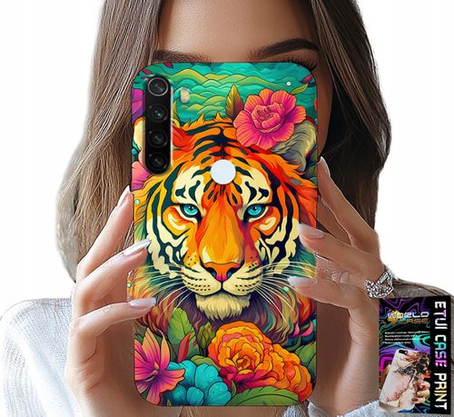 ETUI DO XIAOMI NOTE 8T - ZWIERZĘCE WZORY TYGRYS TYGRYSEK CASE na Arena.pl