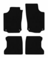 Dywaniki welurowe CARLUX-SILVER do Opel Combo C 2001-2011, czarne