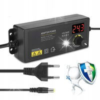3-36V ZASILACZ UNIWERSALNY REGULOWANY 1.7A 60W Z WYŚWIETLACZ LED