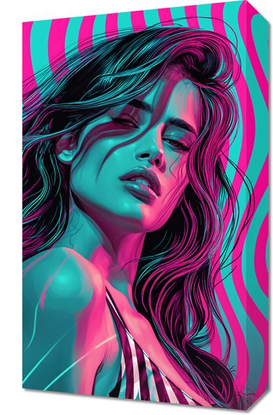 Obraz 30x50cm Neonowy Wzrok zdjęcie 1