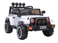 MEGA JEEP FULLTIME, NAPĘD 4X4, 1X12V ,WOLNY START/ MIĘKKIE KOŁA, FUNKCJA BUJANIAEXCLUSIVE/7588