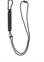 Smycz z paracordu LANYARD black Mil-Tec