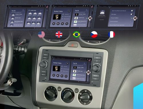 RADIO SAMOCHODOWE do FORD KUGA S-MAX C-MAX CARPLAY 4GB RDS GPS WIFI ANDROID na Arena.pl