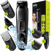 BEZPRZEWODOWA golarka TRYMER do ciala zarostu włosów BRAUN Sharp Blades