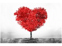 OBRAZ TREE OF LOVE MIŁOŚĆ SERCE PRZYRODA