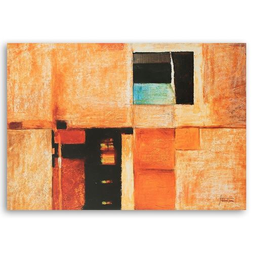 Deco Panel, Abstrakcja kwadraty 80x60 na Arena.pl