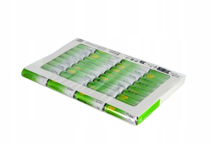 40 sztuk BATERIA ALKALICZNA GP Extra R6 AA paluch zdjęcie 4