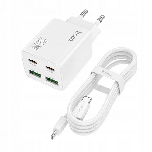 Ładowarka Hoco N56 30W USB-C biała do Xiaomi Redmi Note 15 Pro Plus 5G na Arena.pl