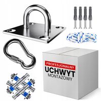 Uchwyt Montażowy Mocowanie Sufitowe Hamak Hak Huśtawki Wytrzymałe 250kg