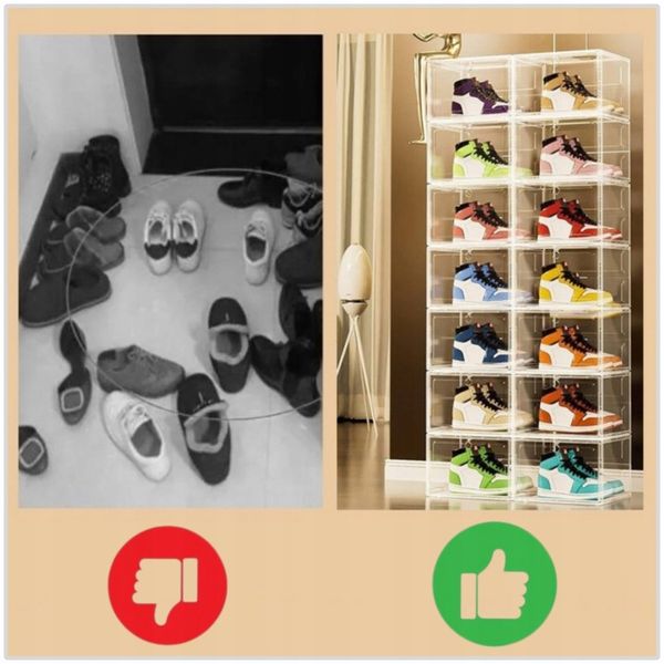 PUDEŁKO POJEMNIK ORGANIZER NA BUTY PREMIUM na zabawki akcesoria do zdjęcie 13