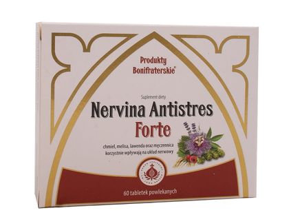 Nervina Antistres - Produkty Bonifraterskie - 60 tabletek