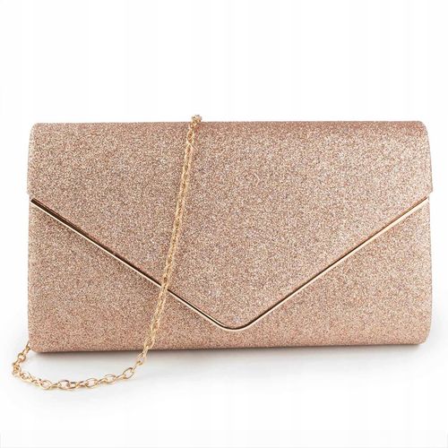 TOREBKA WIECZOROWA damska KOPERTÓWKA WIZYTOWA elegancka BROKAT na Arena.pl