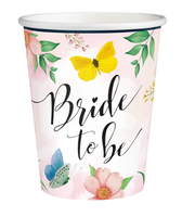 kubek bride to be kwiaty 220ml 6szt.