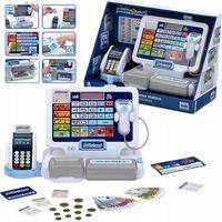 KASA SKLEPOWA Z TERMINALEM I SKANEREM KLEIN + AKCESORIA DŹWIEKI