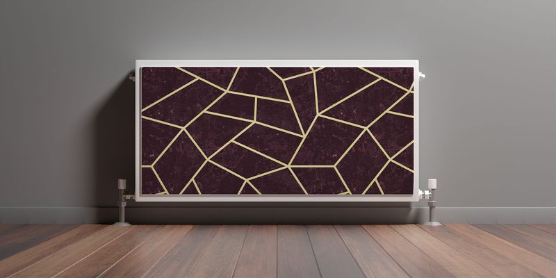 Osłona Magnetyczna Wzór GEOMETRYCZNY Marmur Styl Soho 120cm x 60cm zdjęcie 3