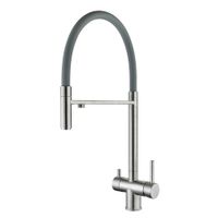 Bateria kuchenna WEZER TOP4-01-GRAY z podłączeniem do filtra wody