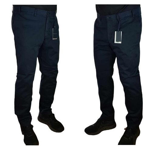 Męskie spodnie Tommy Hilfiger Denton Chino MW0MW31039 granatowe - W40/L32 na Arena.pl