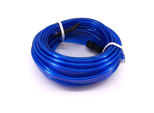 Światłowód EL WIRE Ambient Taśma LED 5m niebieski na Arena.pl