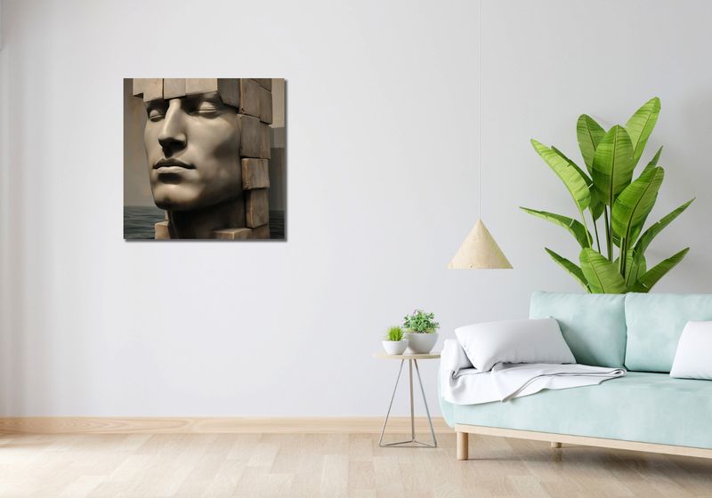 Obraz 70x70cm Budowanie Tożsamości zdjęcie 2