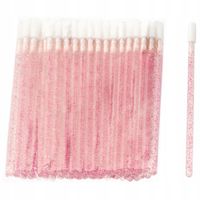 Aplikatory Do Rzęs i Ust Welurowe Brokatowe 50szt