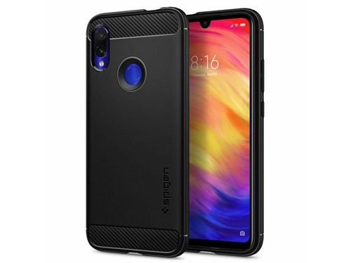 Etui Spigen Rugged Armor do Xiaomi Redmi Note 7/7 Pro Matte Black na Arena.pl