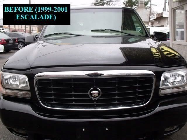 99-00 1999 2000 CADILLAC ESCALADE - LIstwy chrom grill chromowane na atra zdjęcie 1