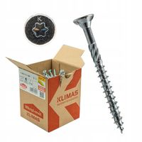 WKRĘTY DO DREWNA 5x40 TORX 500 szt. Biały ocynk