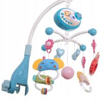 KARUZELA DO ŁÓŻECZKA POZYTYWKA PROJEKTOR Regulacja głośności PILOT