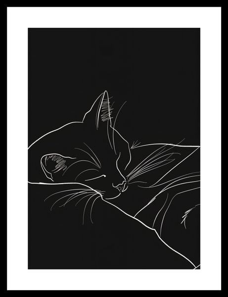 Plakat 25x35cm Nocny Spokój zdjęcie 3