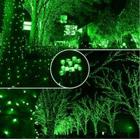 LAMPKI CHOINKOWE 1000 LED ZEWNĘTRZNE ZIELONE EFEKTY FLASH