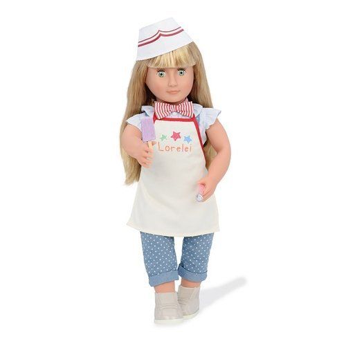 Lalka LORELEI 46cm – sprzedawczyni lodów na Arena.pl