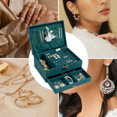 Kuferek Na Biżuterię Duża Szkatułka Do Przechowywania