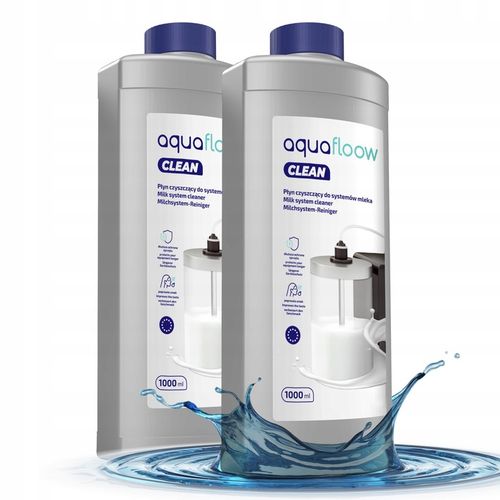 Płyn do czyszczenia obiegu mleka w ekspresie AquaFloow Cleani 2x 1l na Arena.pl