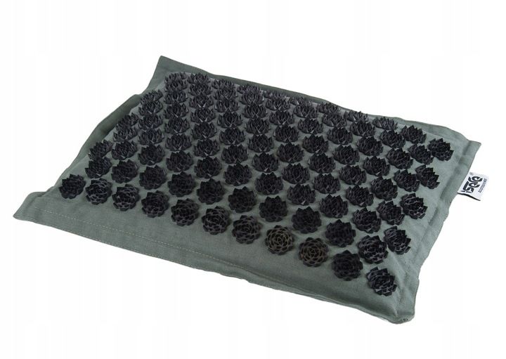 MATA DO AKUPRESURY Z KOLCAMI NATURALNA KOKOS GRYKA zdjęcie 9