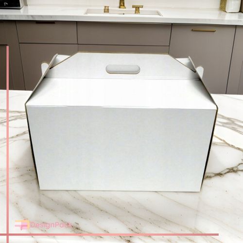 Pudełko pod tort komunijny 42x32x25 podkład pod tort złoty 40x30 na Komunię na Arena.pl