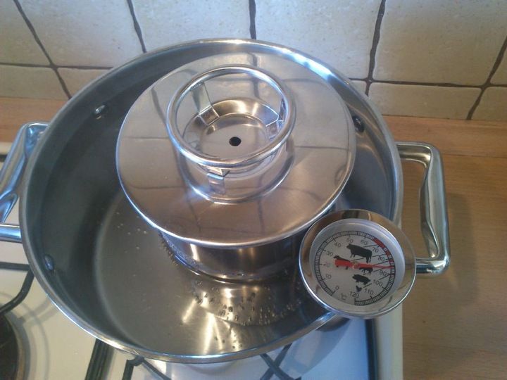 Szynkowar 1,5kg nierdzewny garnek do wędlin Browin zdjęcie 13