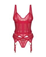komplet bielizny cupide desir gorset i stringi s/m obsessive