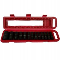 Zestaw nasadek udarowych 1/2"" 13 elementów 10-30mm KD10521