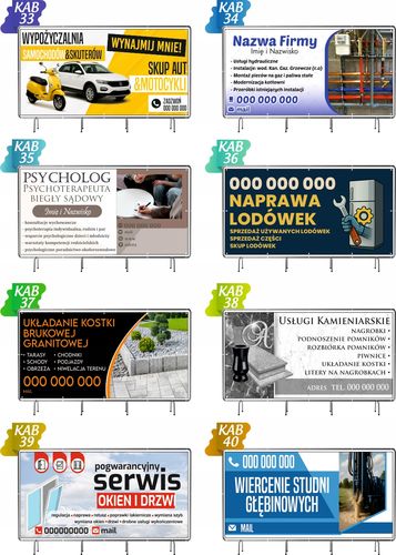 Baner oczkowany 200x100 cm - Elektromechanika pojazdowa aut na Arena.pl