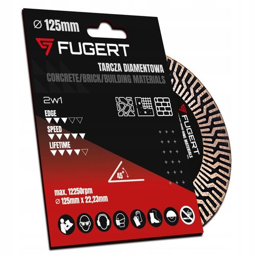 TARCZA DIAMENTOWA DO CIĘCIA GRESU CERAMIKI PŁYTEK SZLIFOWANIA 125MM na Arena.pl