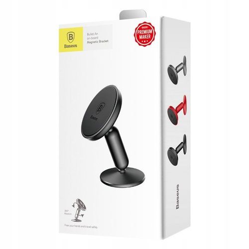 BASEUS BULLET DASHBOARD MAGNETIC CAR MOUNT HOLDER BLACK na Arena.pl