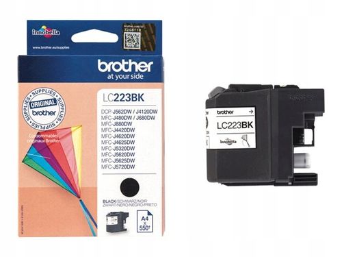 Tusz Brother LC223BK Black na Arena.pl