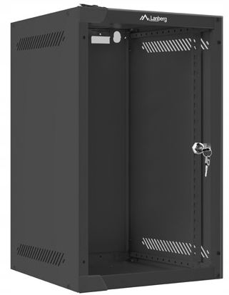 9U Szafa RACK wisząca 10" czarna Lanberg zdjęcie 2