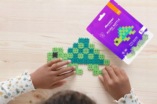 Marioinex Micro Waffle 80 elementów ŻÓŁW - obraz puzzle na Arena.pl