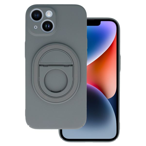 Tel Protect Magnetic Elipse Case do Iphone 14 szary zdjęcie 1