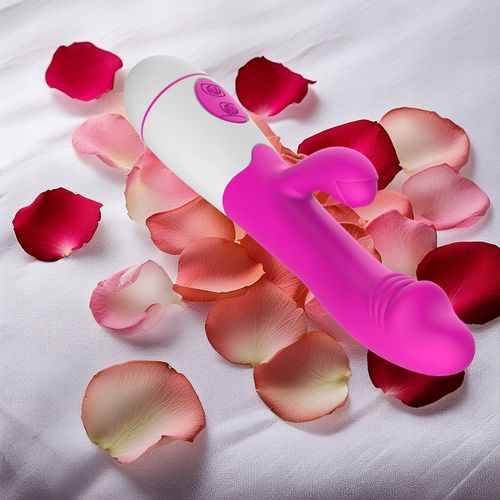 Wibrator Z Silikonu Medycznego Z Stymulatorem Łechtaczki 30 Trybów na Arena.pl