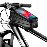 2 x SAKWA ROWEROWA WODOODPORNA UCHWYT ETUI NA TELEFON TORBA NA RAMĘ SASZETK