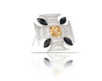 broszka krzyż maltański z kolekcji maltese (n23/jes/58ag)