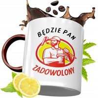 Kubek Bordowy Dla Budowlańca Na Urodziny Prezent Z Nadrukiem Ze Zdjęciem