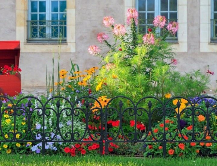 PŁOT PŁOTEK OGRODOWY PALISADA 4SZT 240CM OBRZEŻE zdjęcie 14
